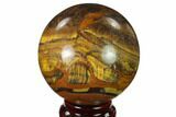 Polished Tiger's Eye Sphere #143261-1